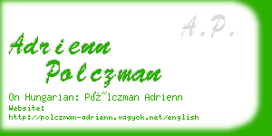 adrienn polczman business card